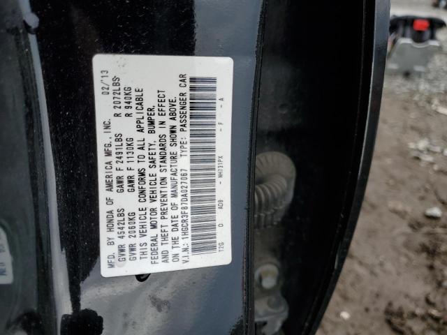1HGCR3F87DA027067 - 2013 HONDA ACCORD EXL BLACK photo 12