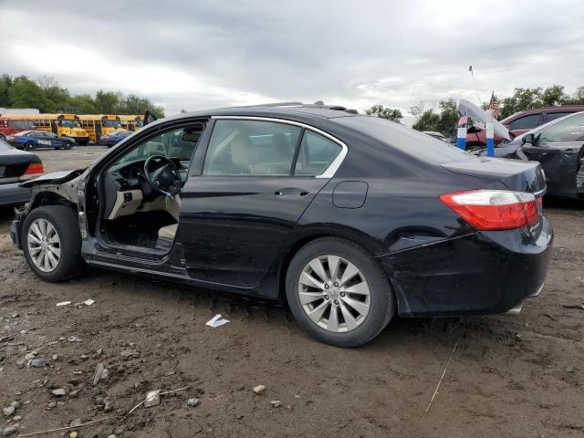 1HGCR3F87DA027067 - 2013 HONDA ACCORD EXL BLACK photo 2