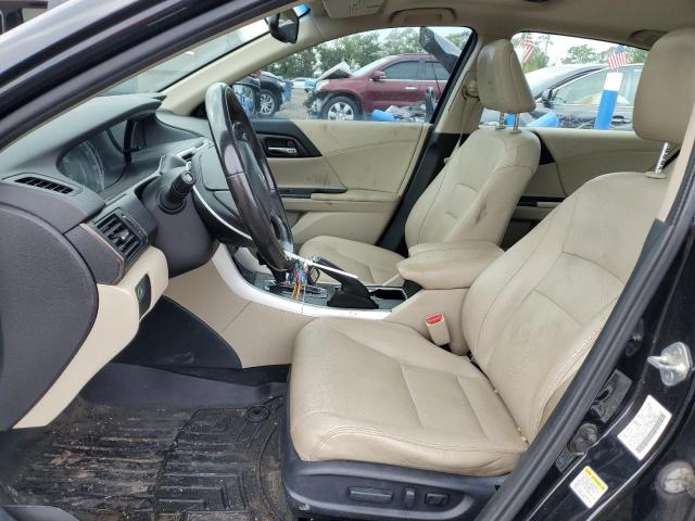 1HGCR3F87DA027067 - 2013 HONDA ACCORD EXL BLACK photo 7