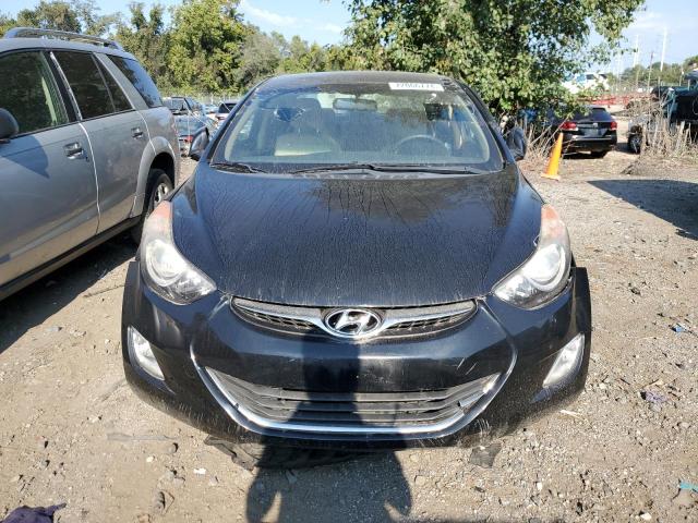 KMHDH4AE6DU732266 - 2013 HYUNDAI ELANTRA GLS BLACK photo 5