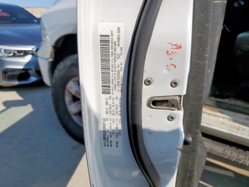 1C6RR6KT5DS655893 - 2013 RAM 1500 ST 白色 照片 12