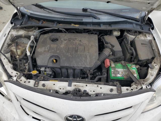 2T1BU4EE5BC596451 - 2011 TOYOTA COROLLA BASE Սպիտակ լուսանկար 11