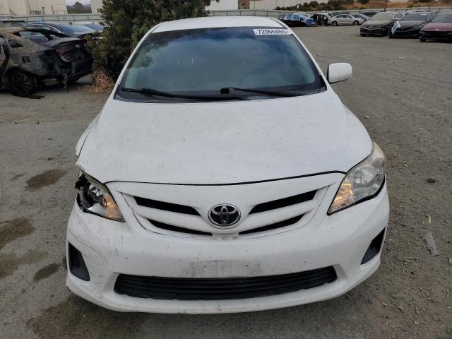 2T1BU4EE5BC596451 - 2011 TOYOTA COROLLA BASE Սպիտակ լուսանկար 5