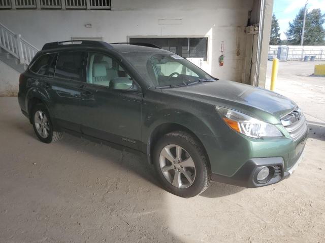 4S4BRDPC7D2309296 - 2013 SUBARU OUTBACK 3.6R LIMITED GREEN photo 4