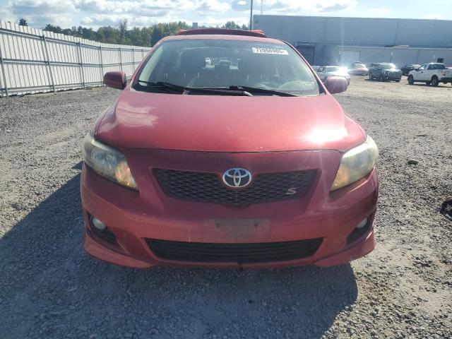 2T1BU40E19C161122 - 2009 TOYOTA COROLLA BASE RED photo 5
