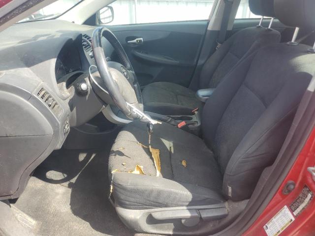 2T1BU40E19C161122 - 2009 TOYOTA COROLLA BASE RED photo 7