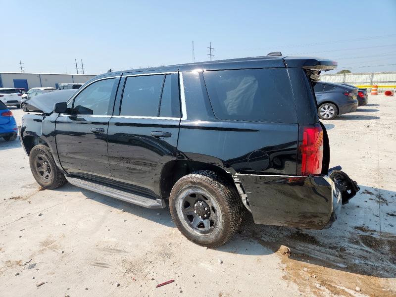 1GNLCDEC3JR213933 - 2018 CHEVROLET TAHOE POLICE BLACK photo 2