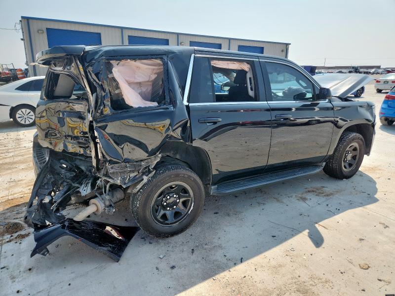 1GNLCDEC3JR213933 - 2018 CHEVROLET TAHOE POLICE BLACK photo 3