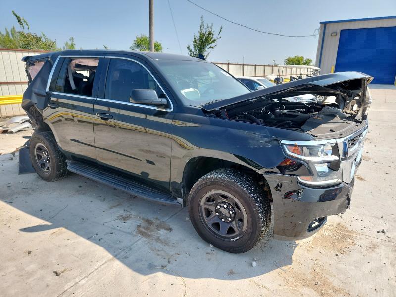 1GNLCDEC3JR213933 - 2018 CHEVROLET TAHOE POLICE BLACK photo 4