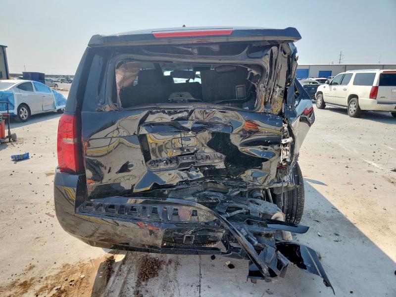 1GNLCDEC3JR213933 - 2018 CHEVROLET TAHOE POLICE BLACK photo 6