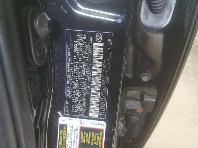 4T1BK1EB8EU127528 - 2014 TOYOTA AVALON BASE أسود صورة 13