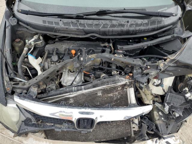 2HGFA16819H351214 - 2009 HONDA CIVIC EX BLACK photo 11