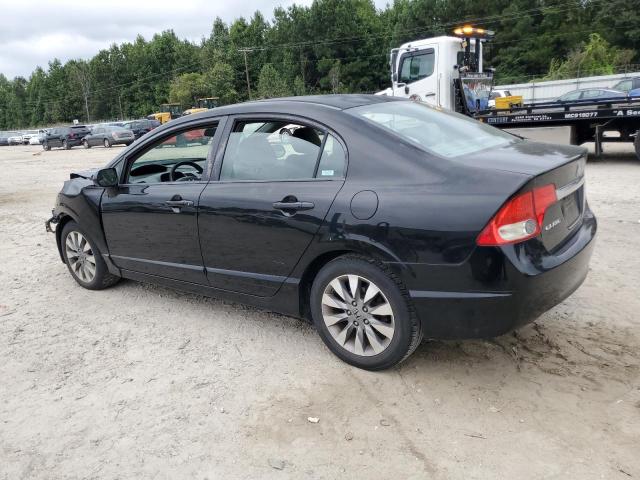 2HGFA16819H351214 - 2009 HONDA CIVIC EX BLACK photo 2