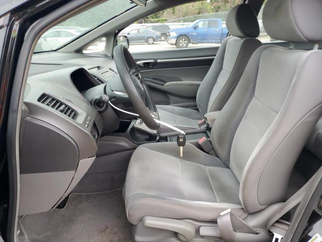 2HGFA16819H351214 - 2009 HONDA CIVIC EX BLACK photo 7