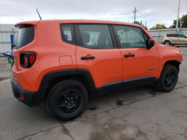 ZACNJBAB0KPJ91606 - 2019 JEEP RENEGADE SPORT ORANGE photo 3