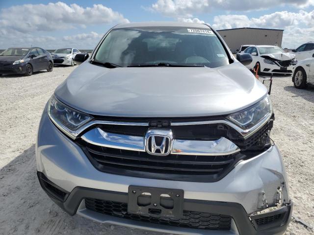 2HKRW5H35KH402524 - 2019 HONDA CR-V LX SILVER photo 5