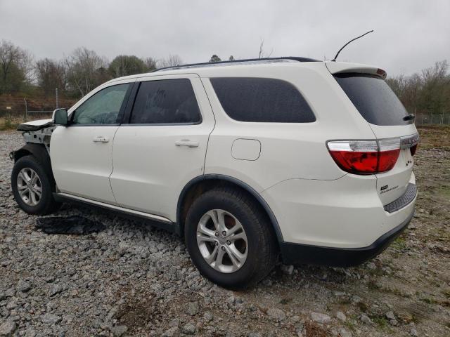 1C4RDHDG7CC116963 - 2012 DODGE DURANGO CREW WHITE photo 2