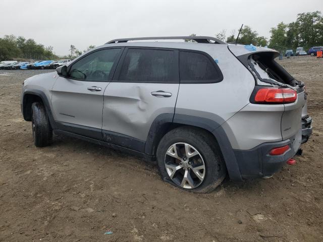 1C4PJMBS6GW132365 - 2016 JEEP CHEROKEE TRAILHAWK SILVER photo 2