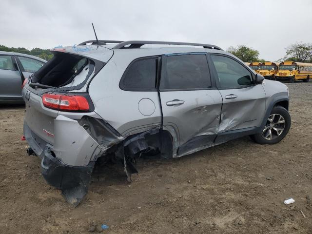 1C4PJMBS6GW132365 - 2016 JEEP CHEROKEE TRAILHAWK SILVER photo 3