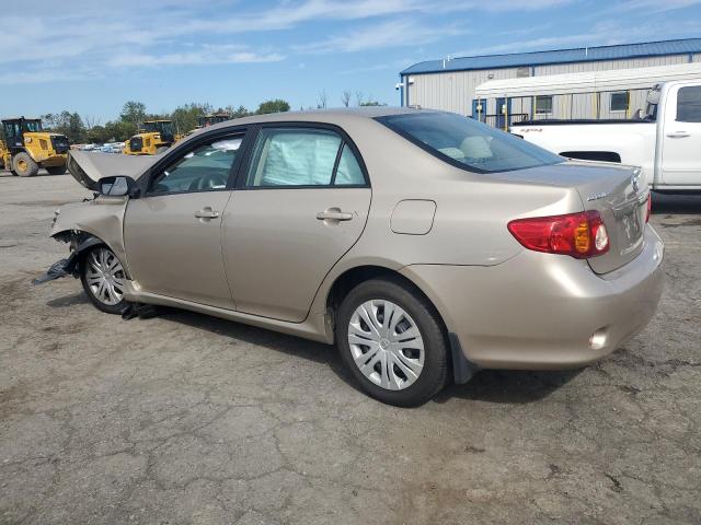 2T1BU4EE1AC288143 - 2010 TOYOTA COROLLA BASE GOLD photo 2