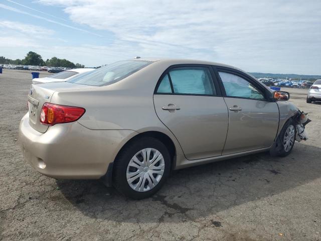 2T1BU4EE1AC288143 - 2010 TOYOTA COROLLA BASE GOLD photo 3