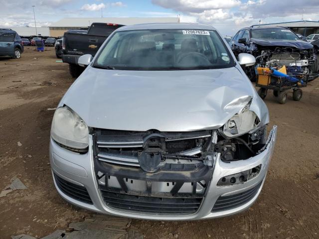 3VWRJ71K49M065812 - 2009 VOLKSWAGEN JETTA WOLFSBURG SILVER photo 5