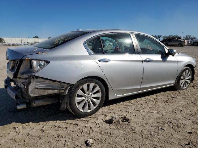 1HGCR2F82DA136854 - 2013 HONDA ACCORD EXL SILVER photo 3