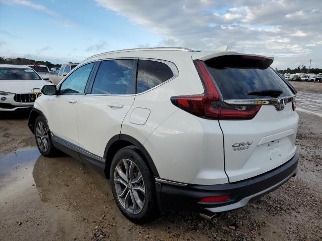 2HKRW1H96MH410485 - 2021 HONDA CR-V TOURING WHITE photo 2