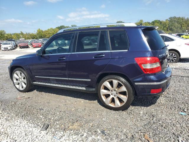 WDCGG8HB6AF290123 - 2010 MERCEDES-BENZ GLK 350 4MATIC BLUE photo 2