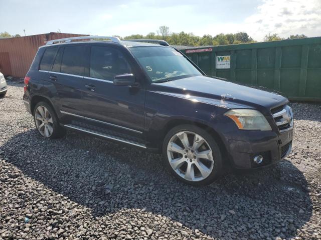 WDCGG8HB6AF290123 - 2010 MERCEDES-BENZ GLK 350 4MATIC BLUE photo 4