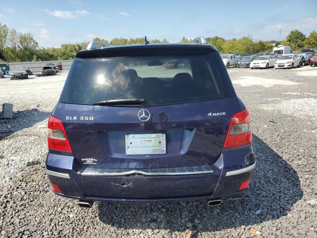 WDCGG8HB6AF290123 - 2010 MERCEDES-BENZ GLK 350 4MATIC BLUE photo 6