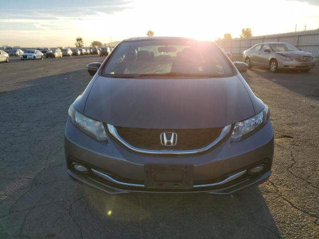 19XFB2F94FE243011 - 2015 HONDA CIVIC EXL Մոխրագույն լուսանկար 5