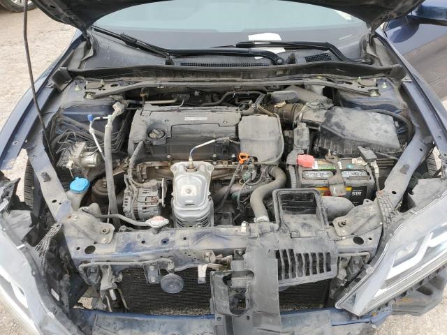 1HGCT1B8XGA002843 - 2016 HONDA ACCORD EXL BLUE photo 11