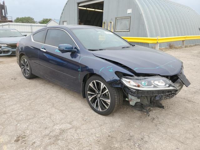 1HGCT1B8XGA002843 - 2016 HONDA ACCORD EXL BLUE photo 4