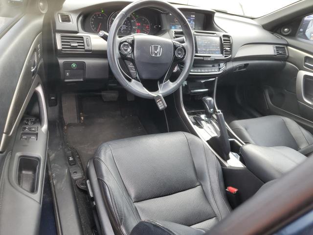 1HGCT1B8XGA002843 - 2016 HONDA ACCORD EXL BLUE photo 8