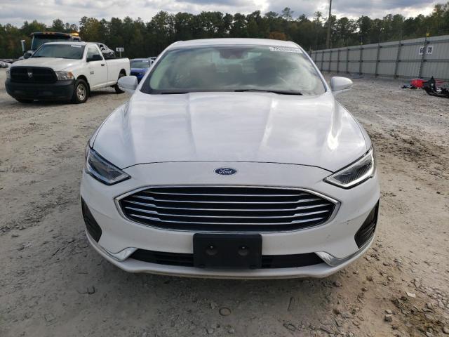 3FA6P0CD1LR206412 - 2020 FORD FUSION SEL WHITE photo 5