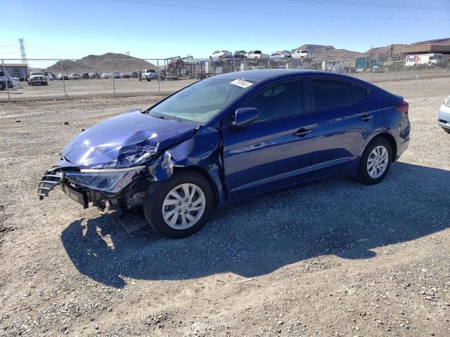 5NPD74LF9KH498046 - 2019 HYUNDAI ELANTRA SE BLUE photo 1