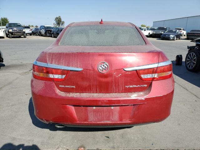 1G4PP5SK1D4108935 - 2013 BUICK VERANO RED photo 6