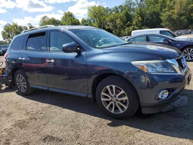 5N1AR2MM5FC722098 - 2015 NISSAN PATHFINDER S ლურჯი ფოტო 4