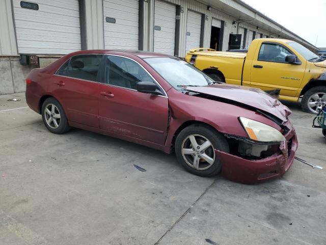 1HGCM56825A033533 - 2005 HONDA ACCORD EX BURGUNDY photo 4