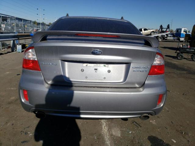 4S3BL676086225220 - 2008 SUBARU LEGACY GT LIMITED SILVER photo 6