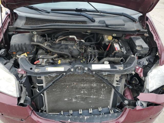 2A8HR54P28R710167 - 2008 CHRYSLER TOWN & COU TOURING 勃艮第红 照片 11