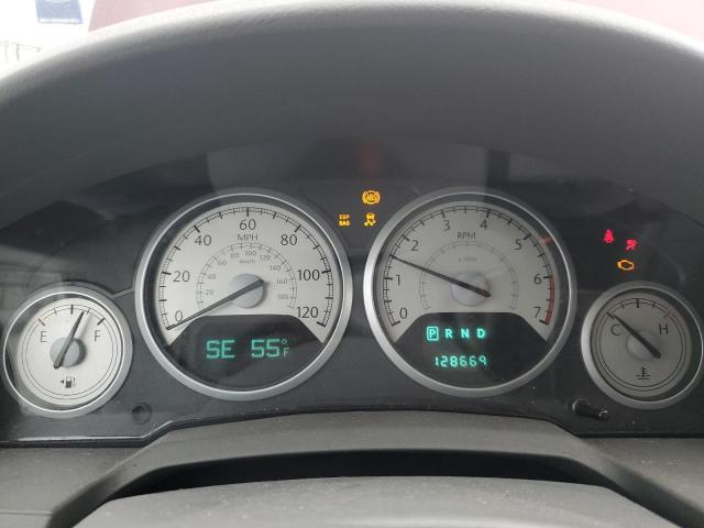 2A8HR54P28R710167 - 2008 CHRYSLER TOWN & COU TOURING 勃艮第红 照片 9