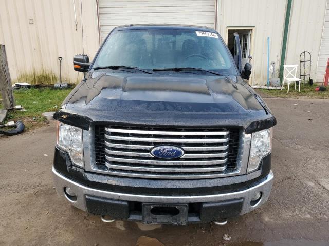 1FTFX1EF7BFA43341 - 2011 FORD F150 SUPER CAB BLACK photo 5