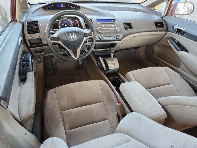 19XFA1F55AE025081 - 2010 HONDA CIVIC LX BURGUNDY photo 8