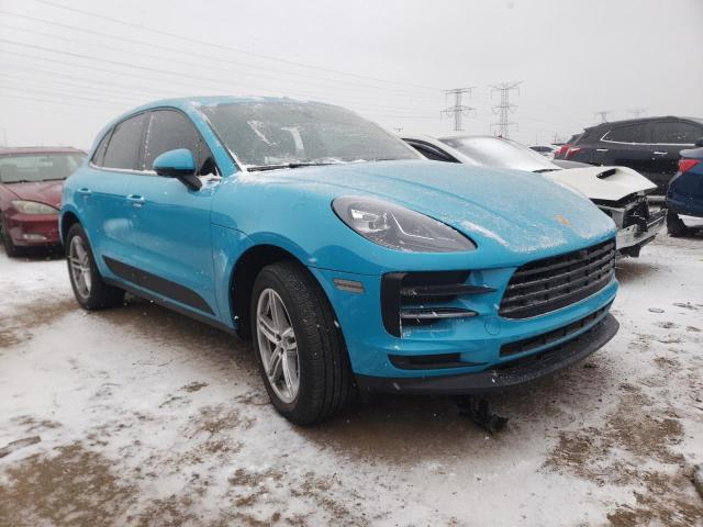 WP1AA2A54MLB16358 - 2021 PORSCHE MACAN BLUE photo 4