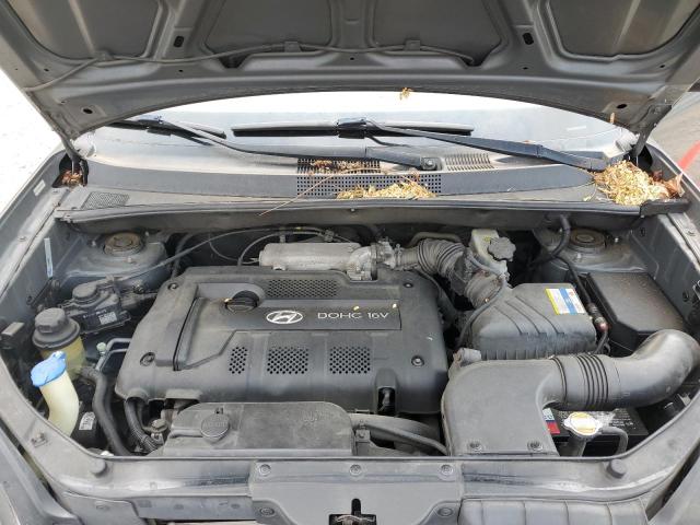 KM8JM12B08U809110 - 2008 HYUNDAI TUCSON GLS GRAY photo 12