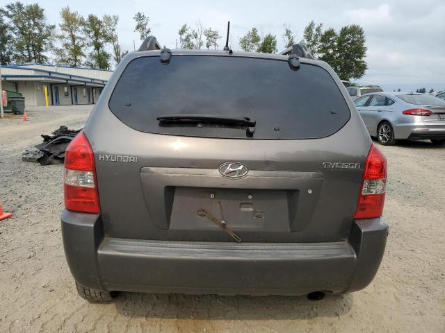 KM8JM12B08U809110 - 2008 HYUNDAI TUCSON GLS GRAY photo 6