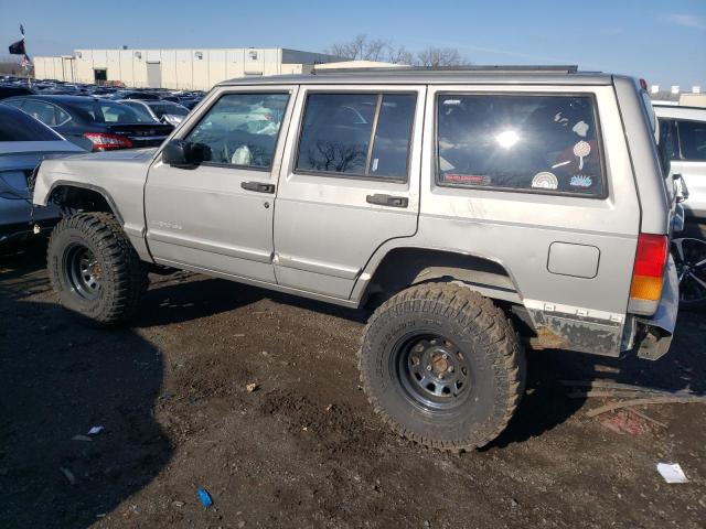 1J4FF58S4YL146241 - 2000 JEEP CHEROKEE CLASSIC SILVER photo 2