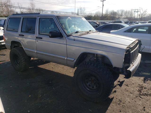 1J4FF58S4YL146241 - 2000 JEEP CHEROKEE CLASSIC SILVER photo 4